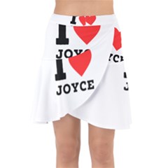 I Love Joyce Wrap Front Skirt by ilovewhateva