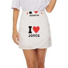 I Love Joyce Mini Front Wrap Skirt by ilovewhateva