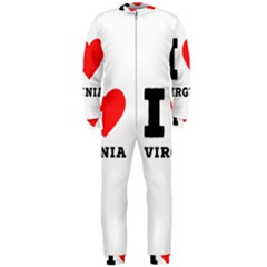 I Love Virginia Onepiece Jumpsuit (men) by ilovewhateva