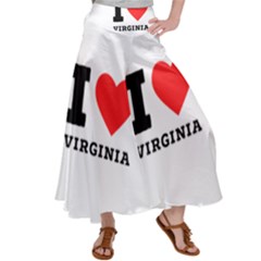 I Love Virginia Women s Satin Palazzo Pants by ilovewhateva