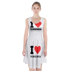 I Love Virginia Racerback Midi Dress by ilovewhateva