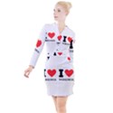 I love virginia Button Long Sleeve Dress View1