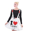 I love virginia Suspender Skater Skirt View1