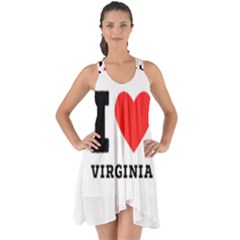 I Love Virginia Show Some Back Chiffon Dress by ilovewhateva