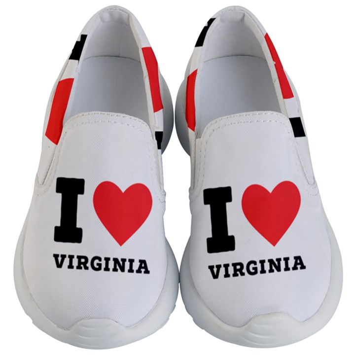 I love virginia Kids Lightweight Slip Ons