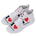 I love virginia Men s Lightweight High Top Sneakers View2