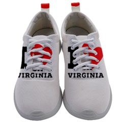 I Love Virginia Mens Athletic Shoes by ilovewhateva