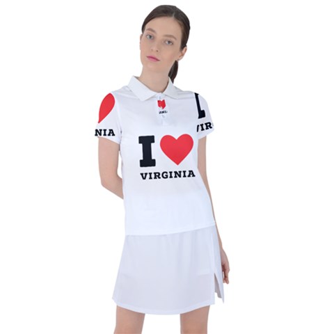 I Love Virginia Women s Polo Tee by ilovewhateva