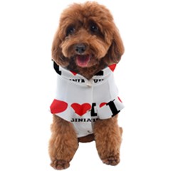 I Love Virginia Dog Coat by ilovewhateva