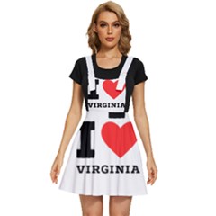 I Love Virginia Apron Dress by ilovewhateva