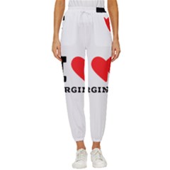 I Love Virginia Women s Cropped Drawstring Pants by ilovewhateva