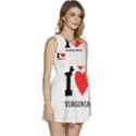 I love virginia Sleeveless High Waist Mini Dress View3