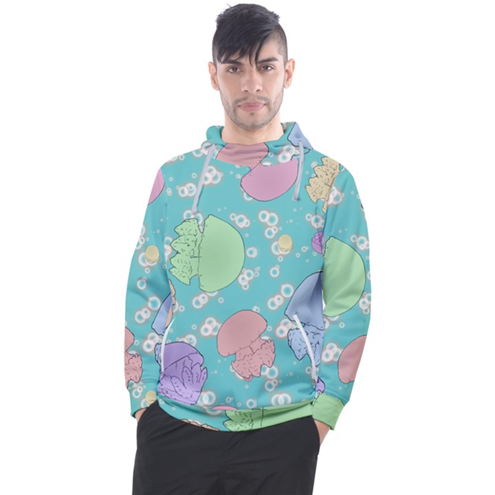 Jellyfish Animal Translucent Men s Pullover Hoodie