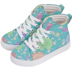 Jellyfish Animal Translucent Kids  Hi-top Skate Sneakers