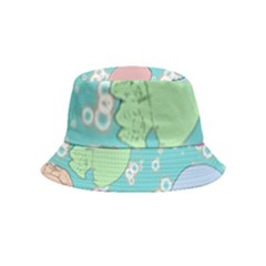 Jellyfish Animal Translucent Inside Out Bucket Hat (kids)