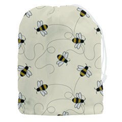 Insects Bees Digital Paper Drawstring Pouch (3xl) by Semog4