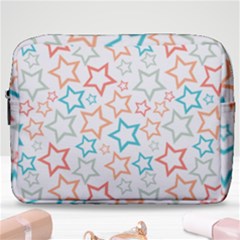 Background Pattern Texture Design Make Up Pouch (large)