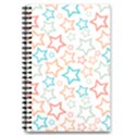 Background Pattern Texture Design 5.5  x 8.5  Notebook View3