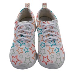 Background Pattern Texture Design Women Athletic Shoes