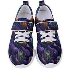 Ai Generated Succulents Flowers Women s Velcro Strap Shoes by Semog4