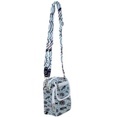 Fish Koi Ocean Sea Oriental Waves Shoulder Strap Belt Bag by Semog4