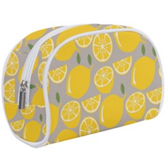 Lemon Background Lemon Wallpaper Make Up Case (large) by Semog4