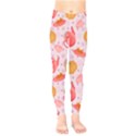 Pumpkin Tea Cup Pie Dessert Kids  Leggings View1