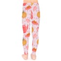 Pumpkin Tea Cup Pie Dessert Kids  Leggings View2