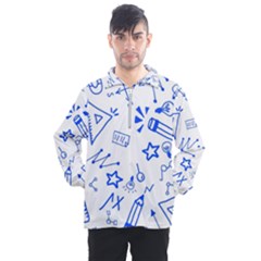 Background Pattern Graphic Men s Half Zip Pullover by Semog4