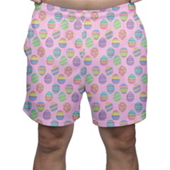 Egg Easter Eggs Pastel Digital Art Men s Shorts by Semog4