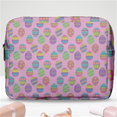 Egg Easter Eggs Pastel Digital Art Make Up Pouch (large) by Semog4