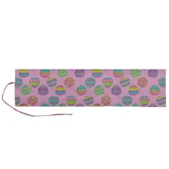 Egg Easter Eggs Pastel Digital Art Roll Up Canvas Pencil Holder (l) by Semog4