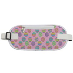 Egg Easter Eggs Pastel Digital Art Rounded Waist Pouch by Semog4