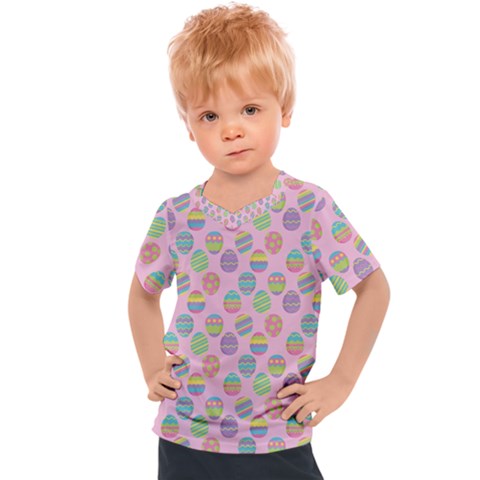 Egg Easter Eggs Pastel Digital Art Kids  Sports Tee by Semog4