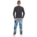 Starry Night Hokusai Vincent Van Gogh The Great Wave Off Kanagawa Men s Jogger Sweatpants View2