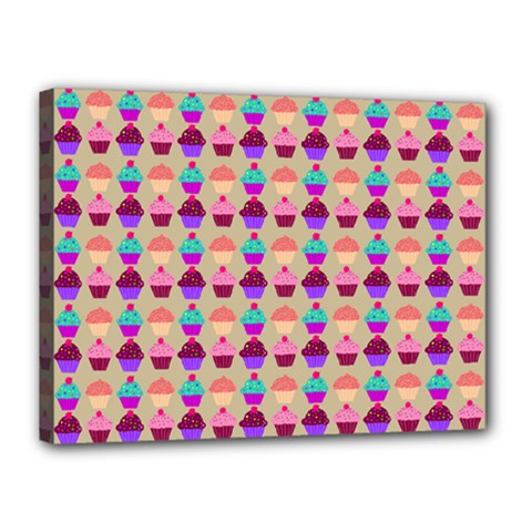 Pattern 208 Canvas 16  X 12  (stretched) by GardenOfOphir