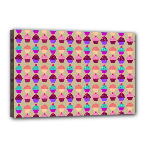 Pattern 208 Canvas 18  X 12  (stretched) by GardenOfOphir