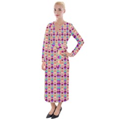 Pattern 208 Velvet Maxi Wrap Dress by GardenOfOphir