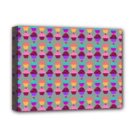 Pattern 209 Deluxe Canvas 16  X 12  (stretched)  by GardenOfOphir