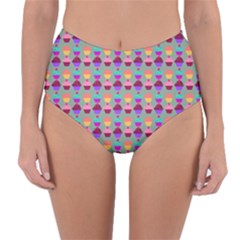 Pattern 209 Reversible High-waist Bikini Bottoms by GardenOfOphir