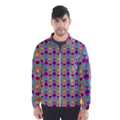 Pattern 209 Men s Windbreaker by GardenOfOphir