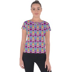 Pattern 209 Short Sleeve Sports Top  by GardenOfOphir