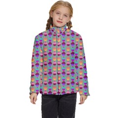 Pattern 209 Kids  Puffer Bubble Jacket Coat by GardenOfOphir