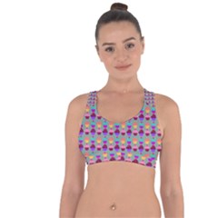 Pattern 209 Cross String Back Sports Bra by GardenOfOphir