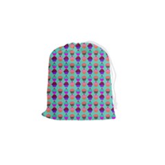 Pattern 210 Drawstring Pouch (small) by GardenOfOphir