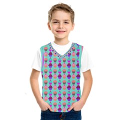 Pattern 210 Kids  Basketball Tank Top by GardenOfOphir