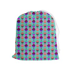 Pattern 210 Drawstring Pouch (xl) by GardenOfOphir