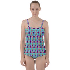 Pattern 210 Twist Front Tankini Set by GardenOfOphir