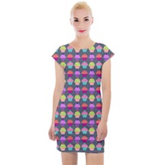 Pattern 212 Cap Sleeve Bodycon Dress by GardenOfOphir