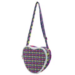 Pattern 212 Heart Shoulder Bag by GardenOfOphir